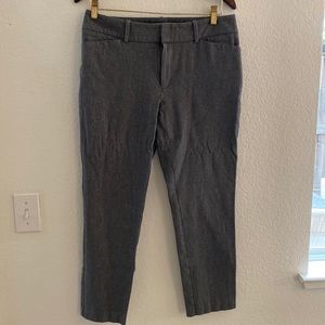 Grey professional crop pants